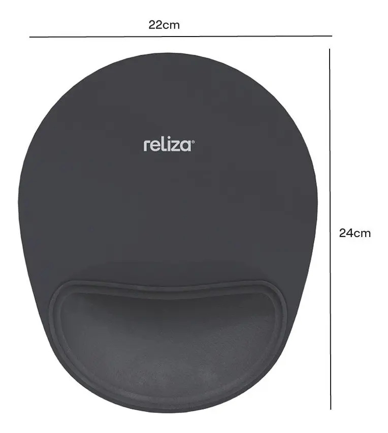 Mousepad Ergonômico Comfort Preto 4