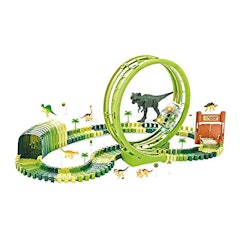 Pista Dinossauro Track com Looping e Acessórios 119 Peças