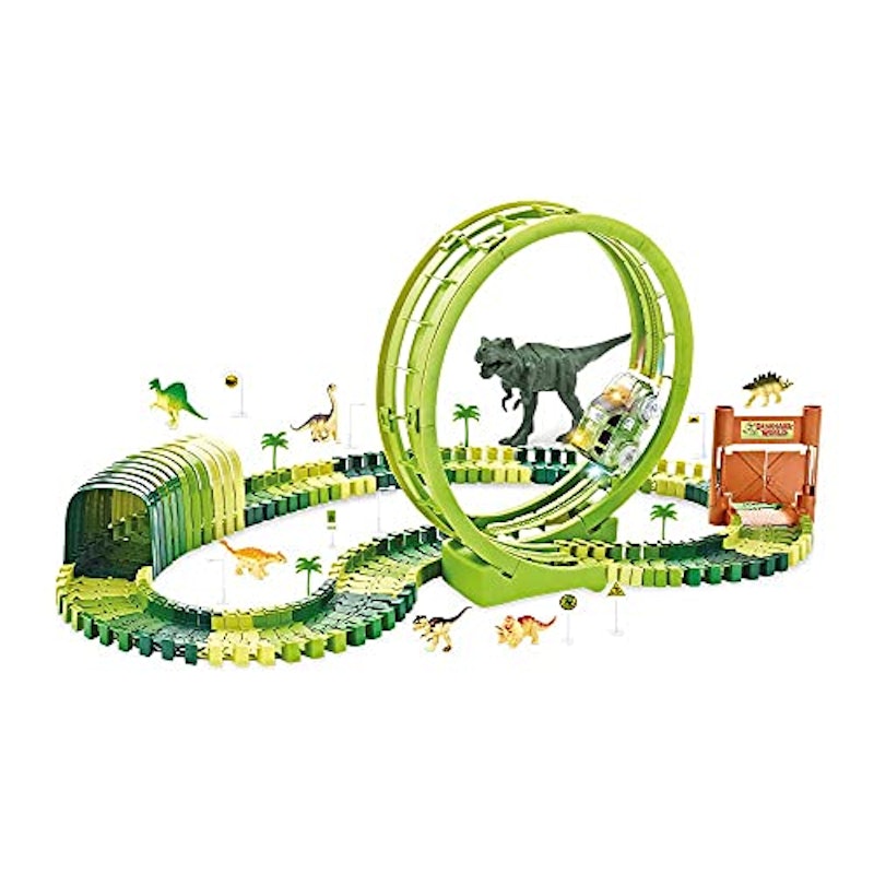 Pista Dinossauro Track com Looping e Acessórios 119 Peças 1