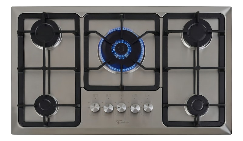 Cooktop a Gás Fischer 5 Bocas Tripla Chama Infinity 2