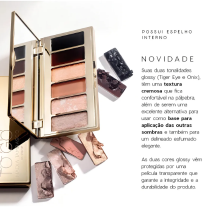 Paleta de Sombras - Glam To Go Palette Nádia Tambasco 5