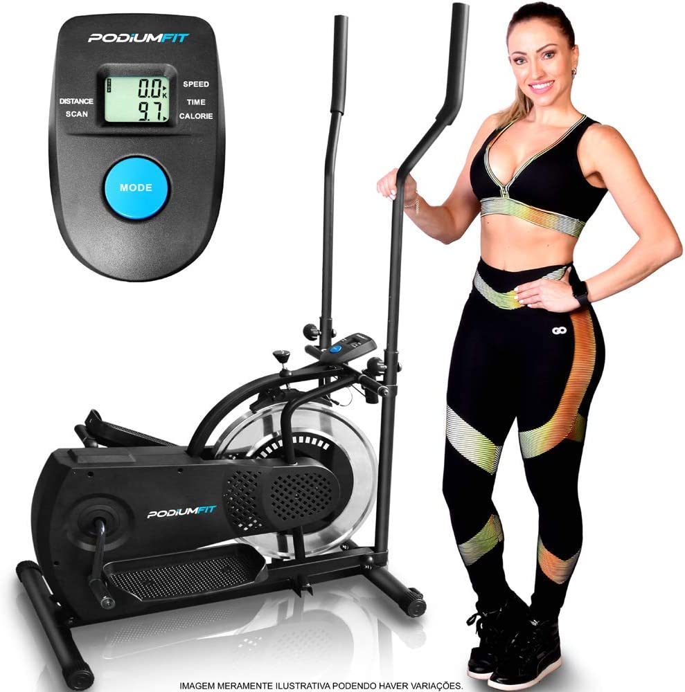 Elíptico Spinning PodiumFit Roda 5 kg Silenciosa 4