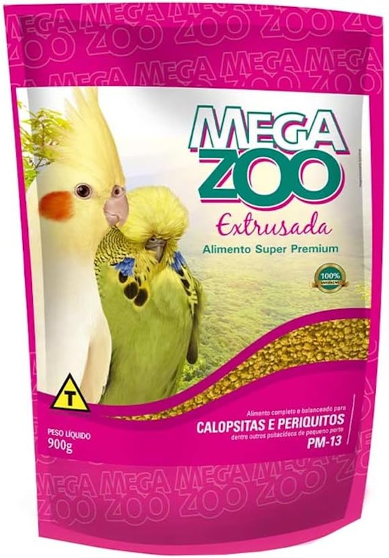 Ração Calopsitas e Periquitos Mini Bits PM13 1