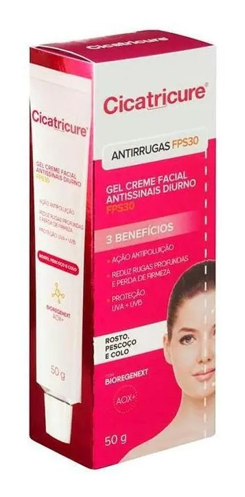 Cicatricure Gel Creme Antissinais Diurno FPS30 3