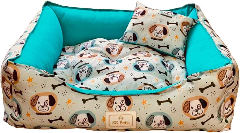 Cama Pet para Cães e Gatos Osso Dog Tamanho Médio  1