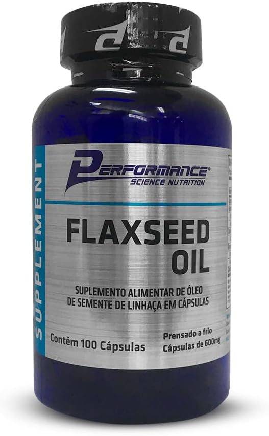 Óleo de Semente de Linhaça Dourada – Flaxseed Oil 600mg 1
