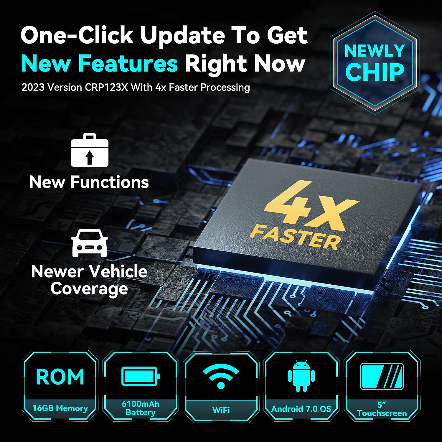 Launch CRP123X OBD2 Scanner 6