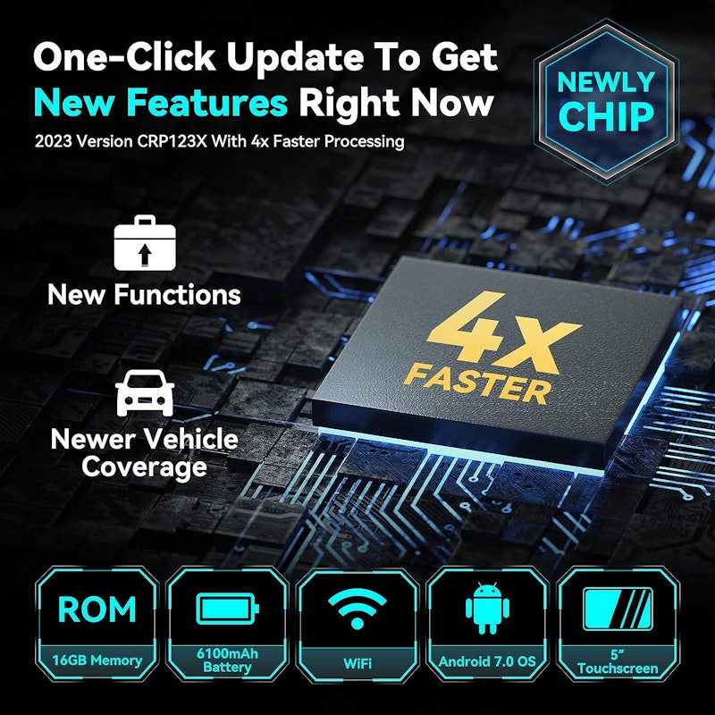 Launch CRP123X OBD2 Scanner 6