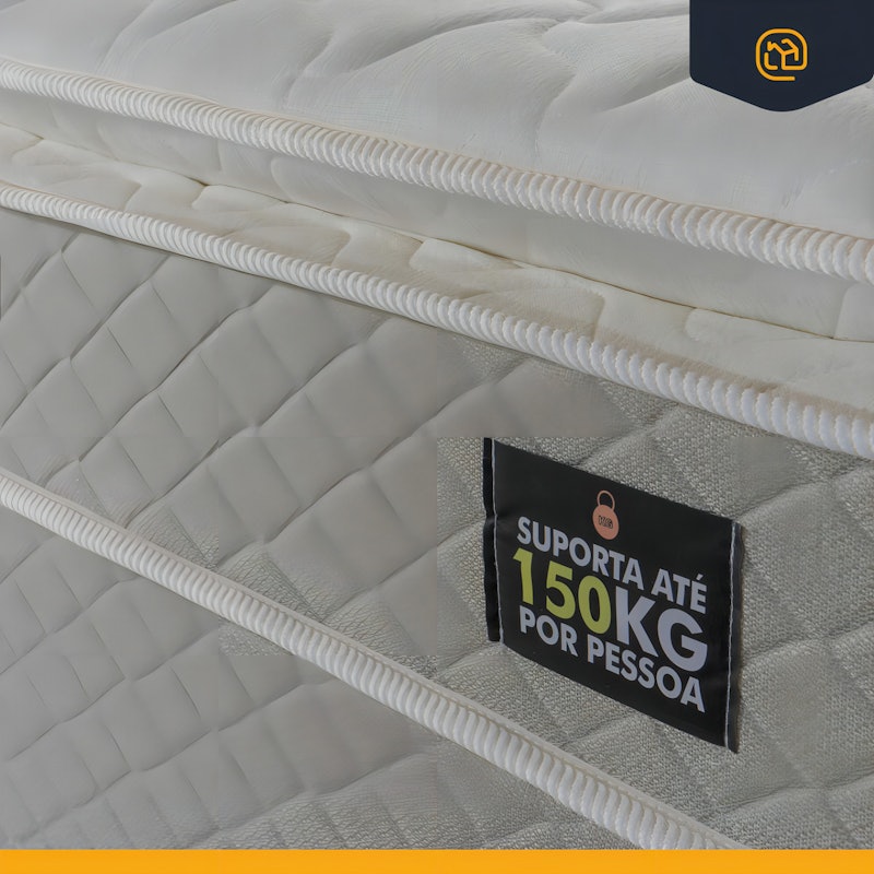 Colchão Casal Strong Pillow Top Espuma D45 4