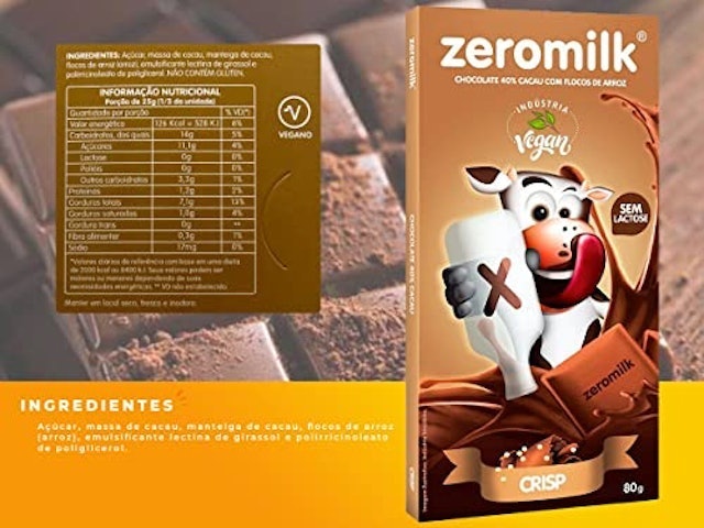 ZeroMilk Crisp 40% Cacau 5