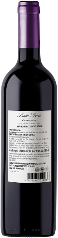 Vinho Fino Tinto Chileno Carménère Special Edition 3