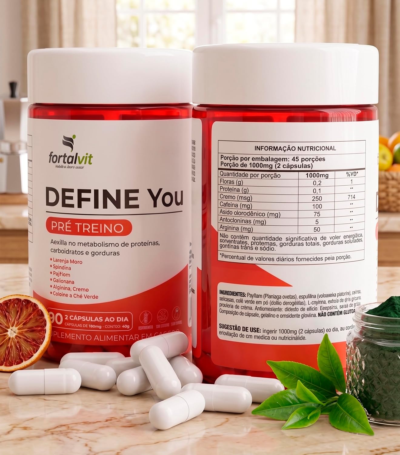 Define You Suplemento Pré-Treino 2
