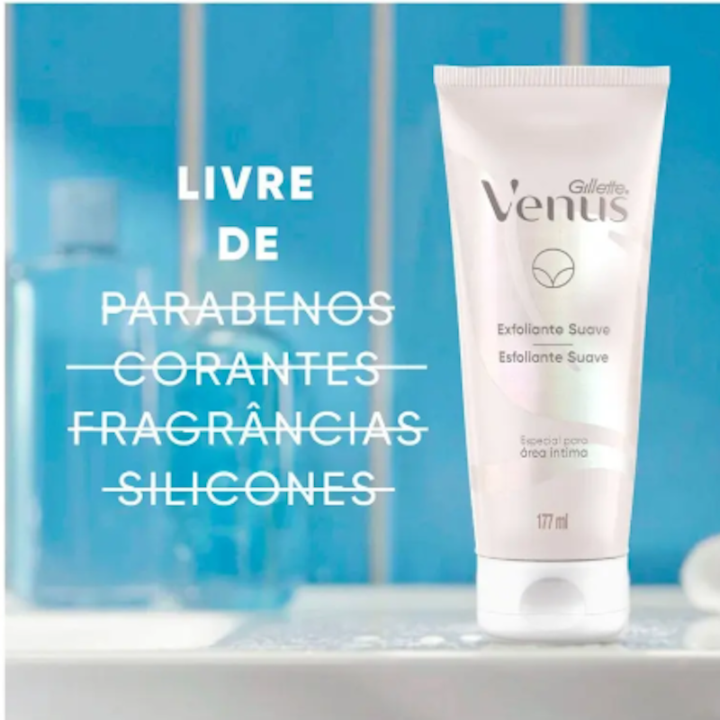 Esfoliante Suave Gillette Venus 7