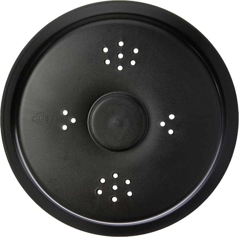 Tampa para Micro-ondas Preta BPA Free 2