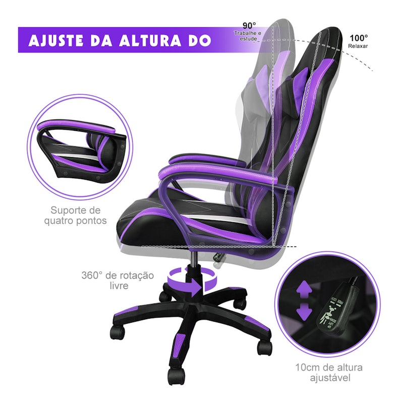 Cadeira Gamer AeroX Python Fly 4