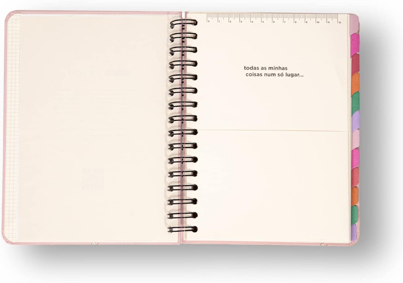 Planner Permanente Wire-o Melissa Financeiro Favo de Abelhas 4