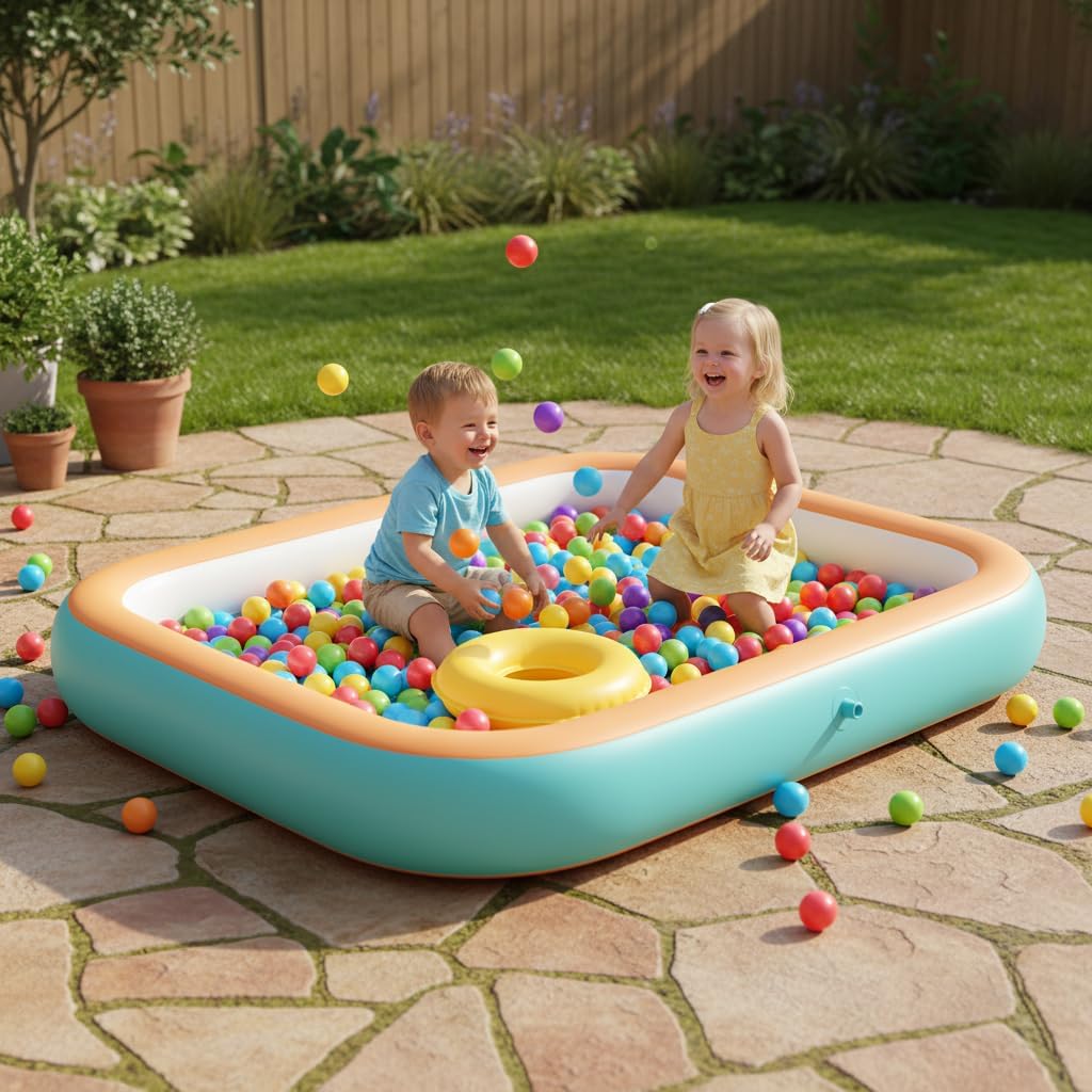 Piscina Inflável Infantil 220 L Kidino 4