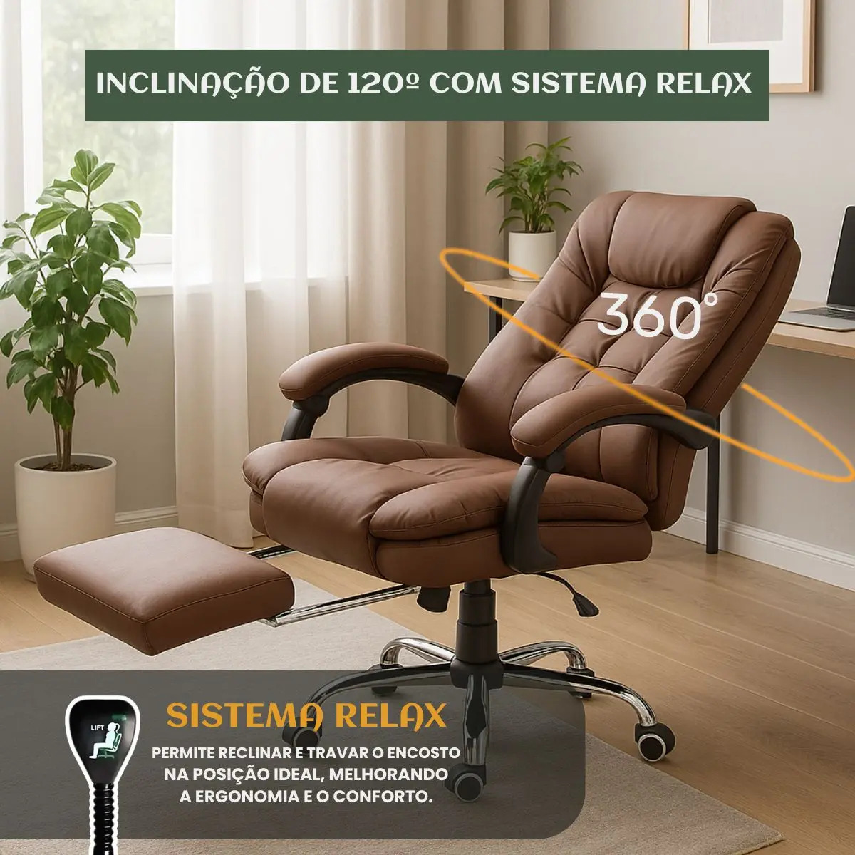 Cadeira de Escritório Itália 2