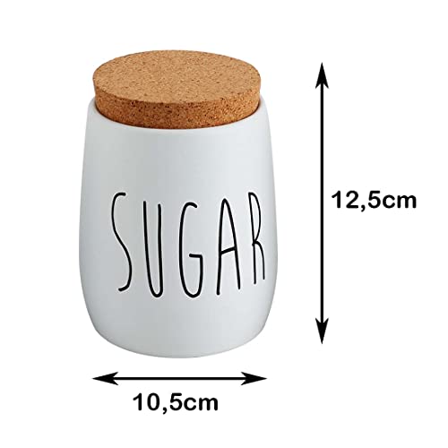 Porta Condimentos Oak Sugar Branco 2
