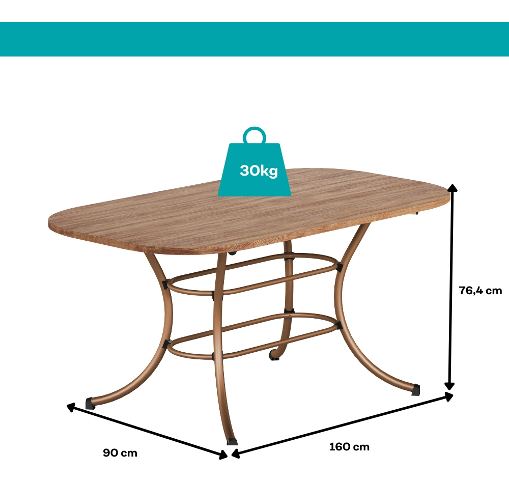 Conjunto Sala de Jantar 6 Cadeiras Fênix Carraro Rose 3