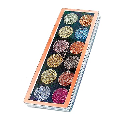 Paleta de Glitter 12 cores 5
