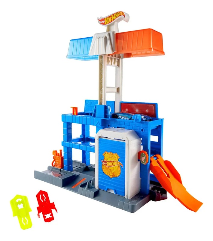 Pista Hot Wheels City Torre de Polícia 1
