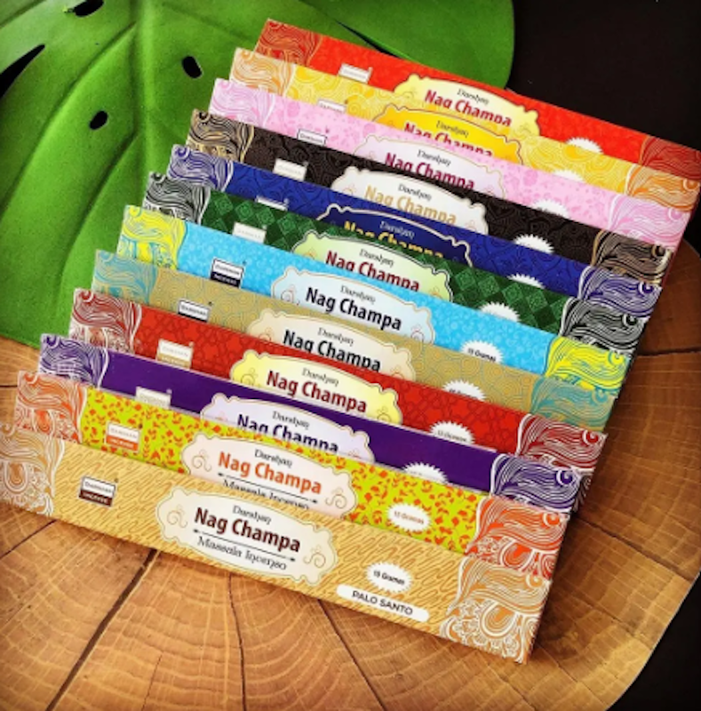 Incenso Nag Champa 12 Caixas Sortidas com 12 Varetas 3