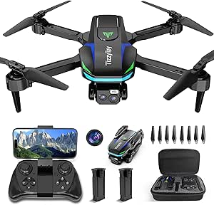 Drone com Câmeras Duplas FHD 1080p para Iniciantes TizzyToy 1