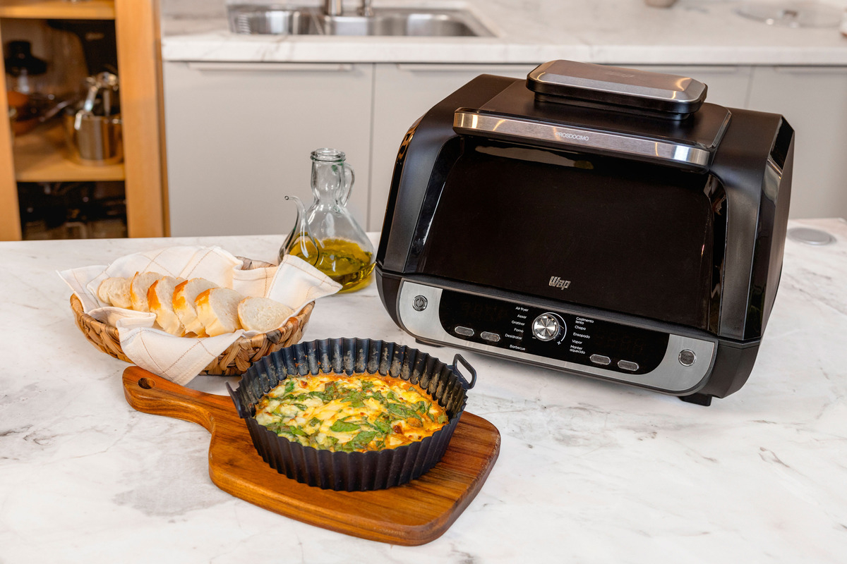 Fritadeira Elétrica WAP Air Fryer Barbecue Digital  3