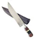 FACAS FR Faca Artesanal 8" em Aço Inox Forjado com Cabo Ergonômico Rústico Facas FR 1
