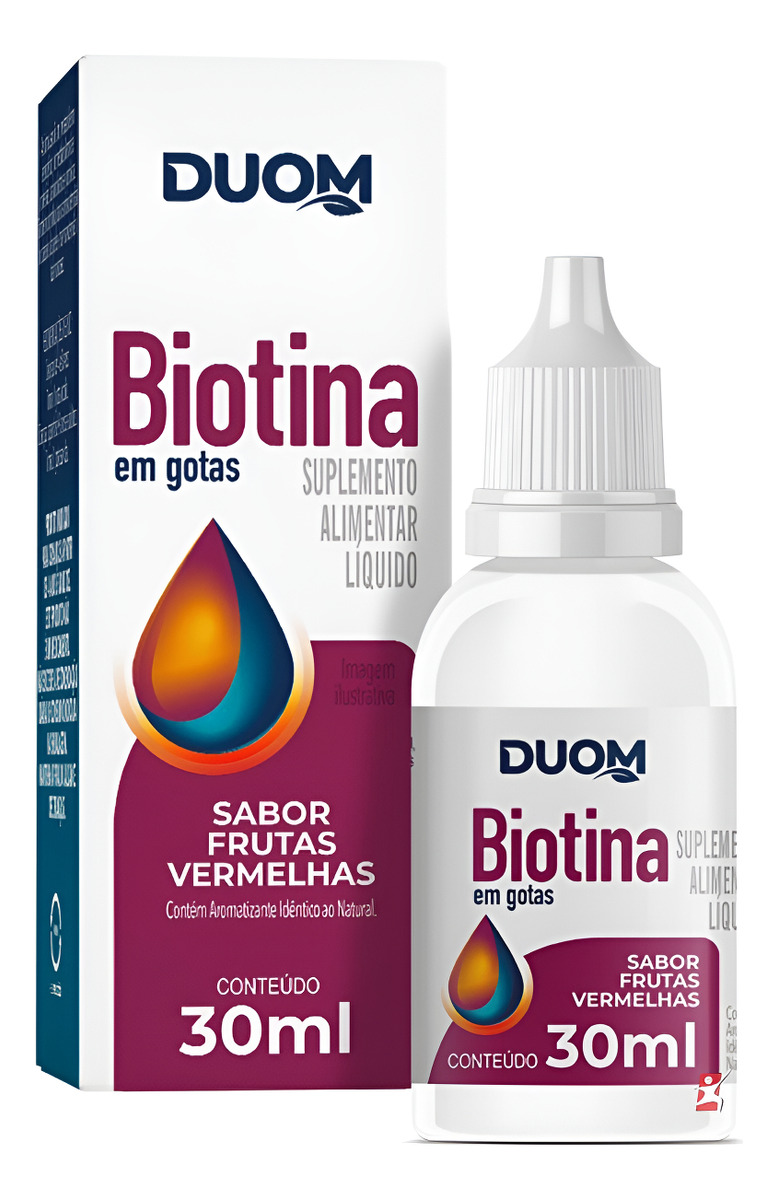 Biotina em Gotas Duom 1