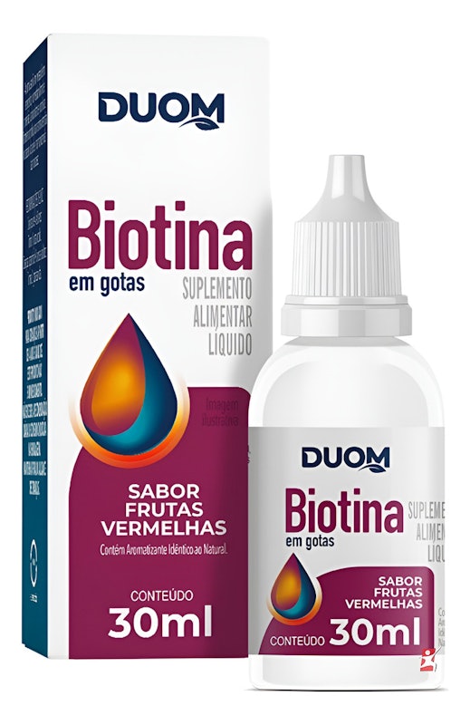 Biotina em Gotas Duom 1