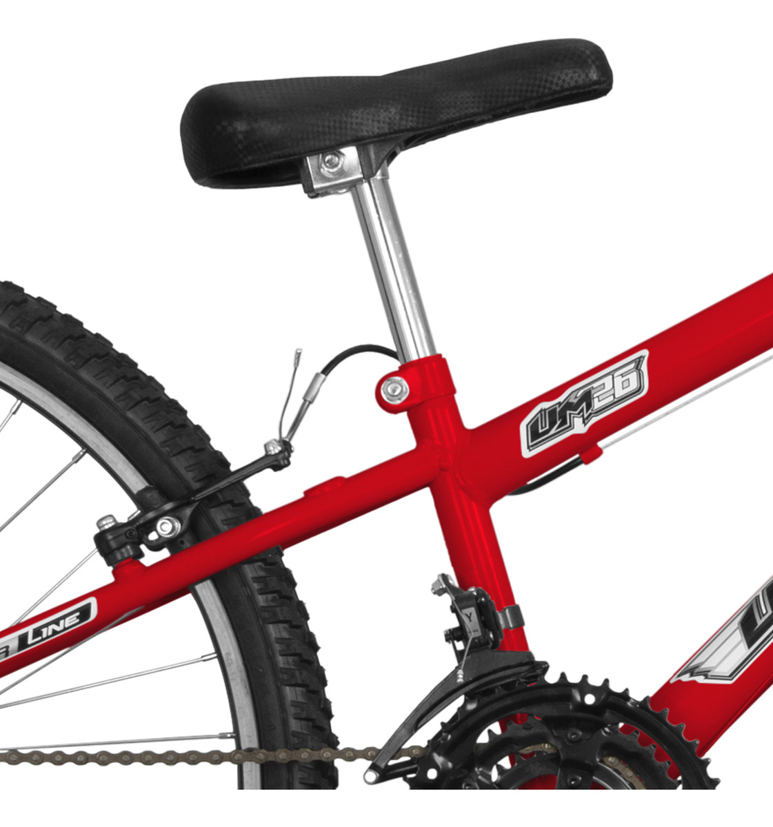 Bicicleta de Passeio Ultra Bikes Esporte Bicolor Rebaixada Aro 26 4