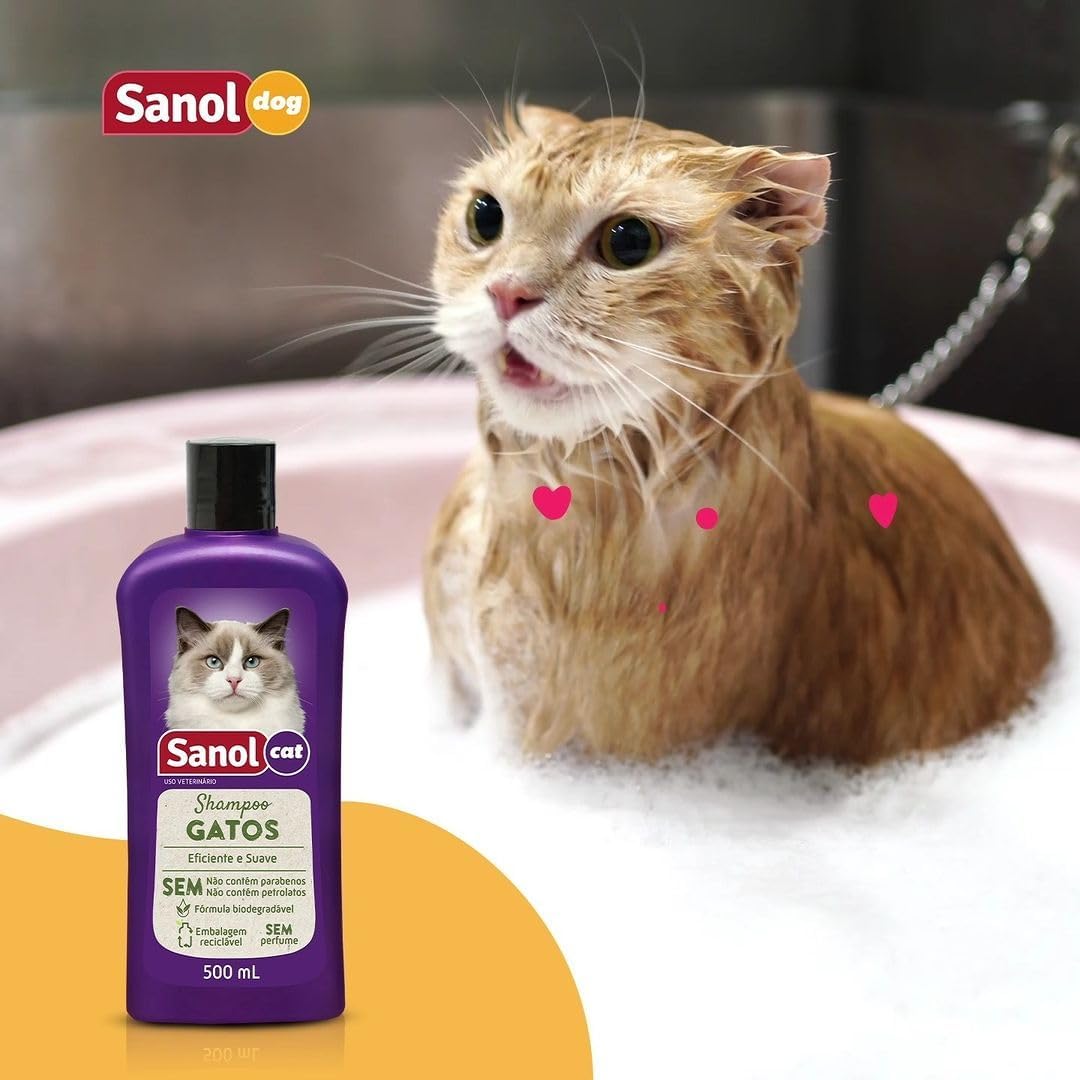Shampoo Gatos - 500 ml 5