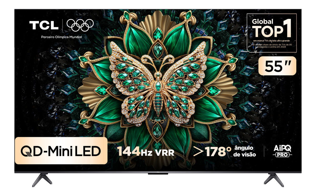 TCL Advanced 4K QD-Mini LED TV C6K 55" 1