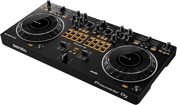 Controlador de DJ Estilo Scratching de 2 Canais para Serato DJ Lite 2