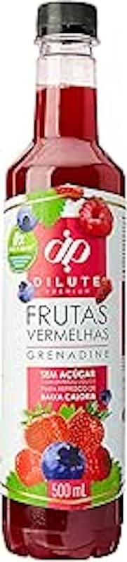 Xarope Dilute Frutas Vermelhas sem Açúcar 1