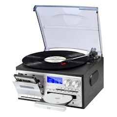 Toca-Discos Vintage 9 em 1 T408
