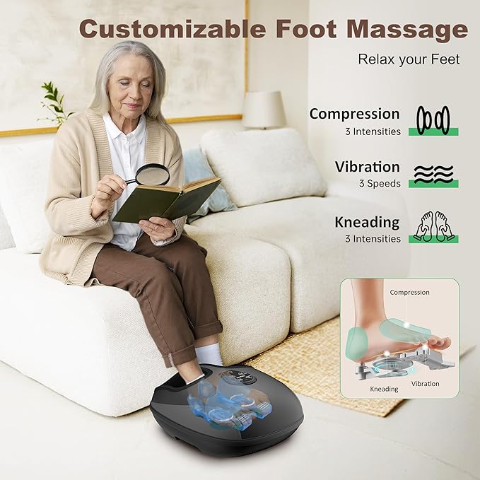 Massageador de Pés Shiatsu com Calor 2