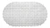 LYOR Tapete de PVC Retangular com Antiderrapante para Banheiro 63 x 35 cm 1
