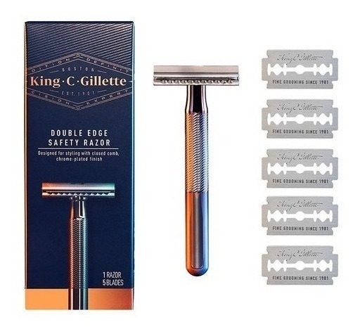 Aparelho de Barbear Clássico King C. Gillette 1