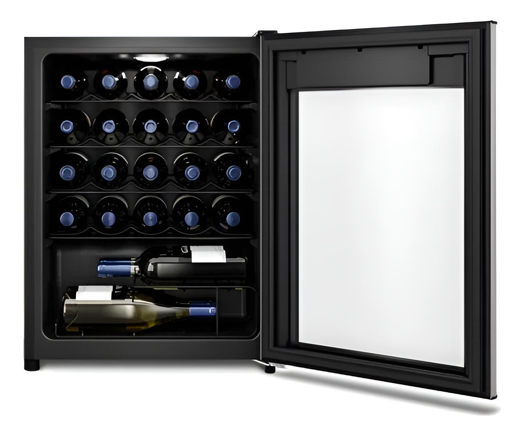 Adega de Vinho Climatizada 24 Garrafas uma Porta com Painel Digital 4