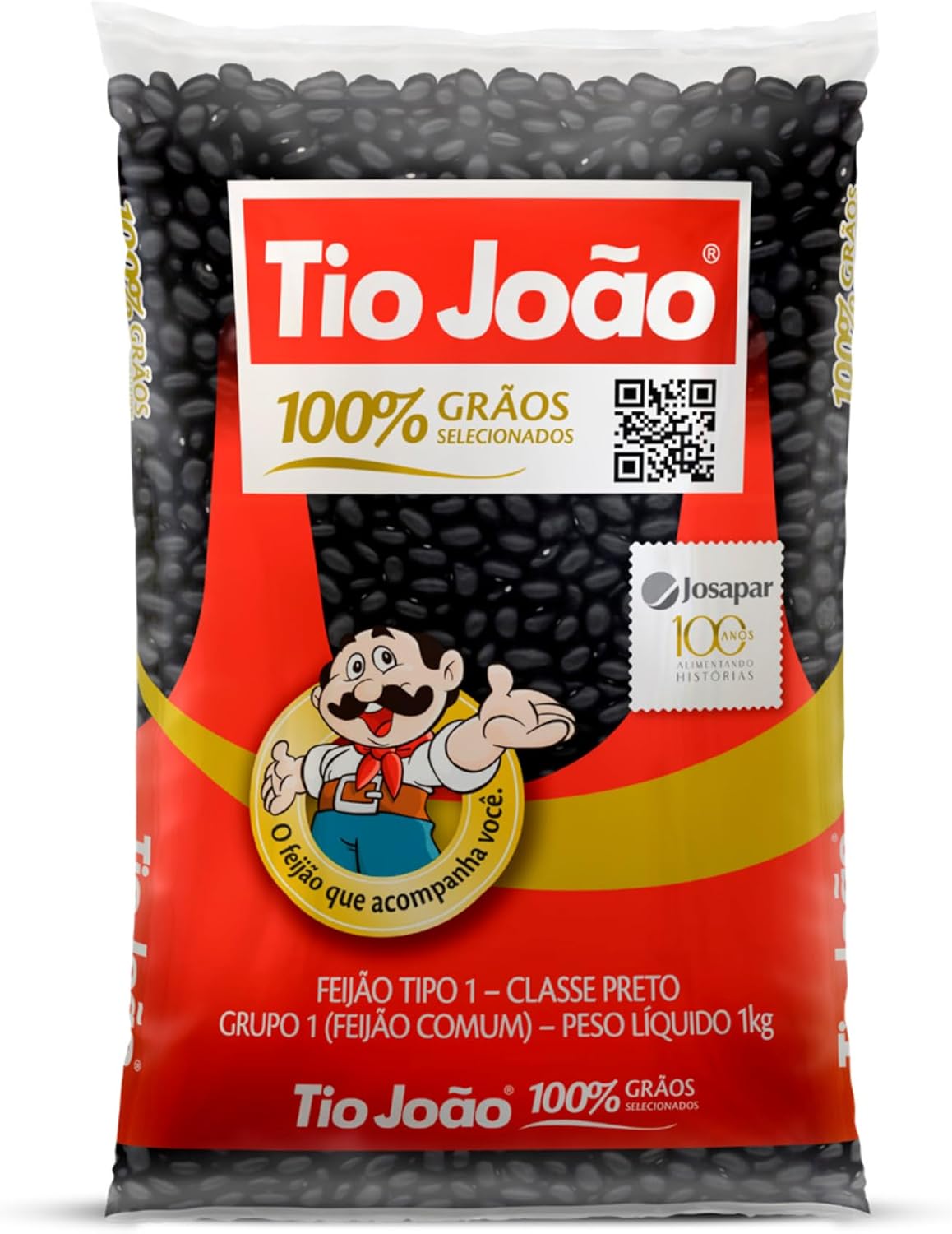Feijão Preto Tio João 1 kg 1