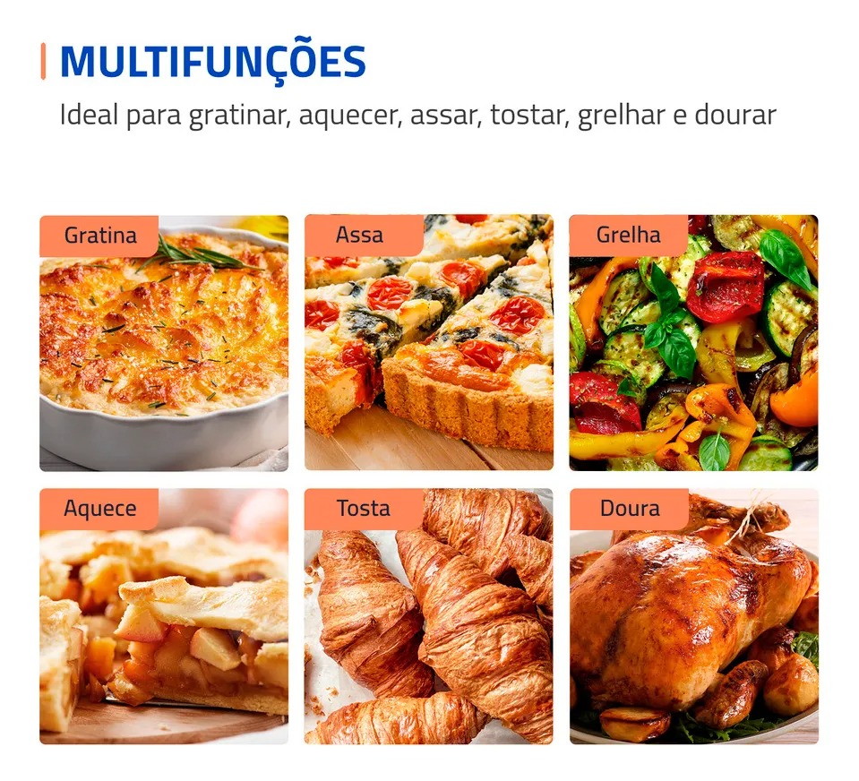 Forno Elétrico 52 L Grand Family II 2