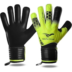 Luva Goleiro Profissional com Talas Proteção Resistente Grip TRB Sports