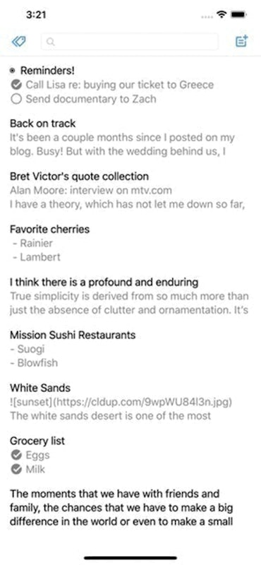 Simplenote 4