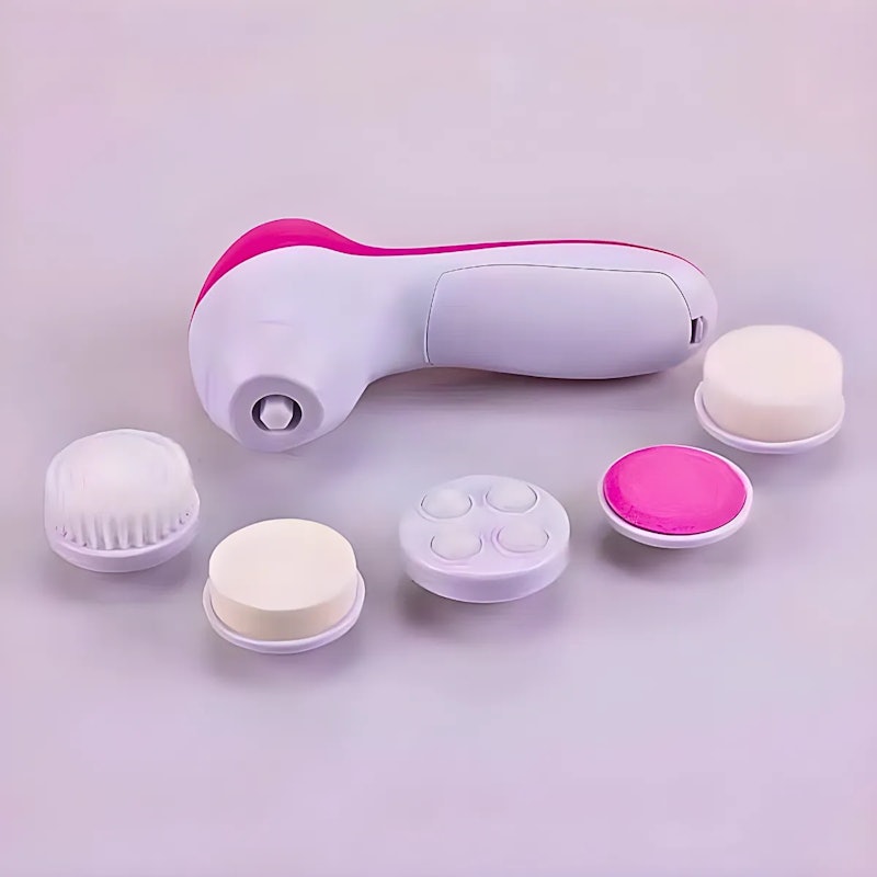 Escova Facial Elétrica 5 em 1 Esfoliante Massageadora Portátil 3