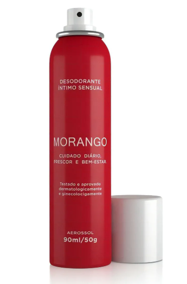 Desodorante Íntimo Morango A Sós 2