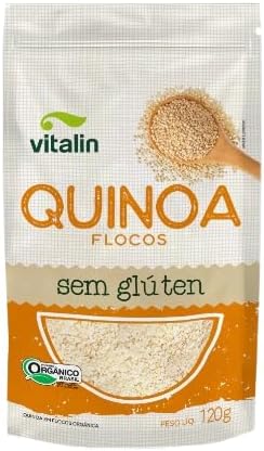 Quinoa Real em Flocos Orgânica Kit com 2 1