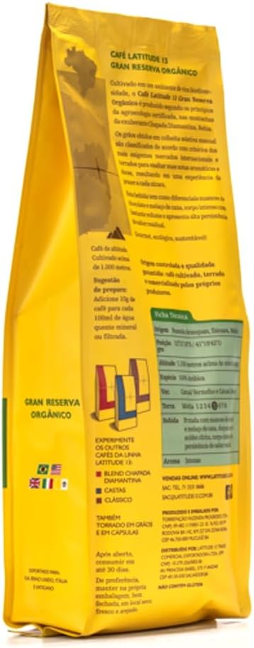  Café Gran Reserva Orgânico Torrado e Moído 250G 4